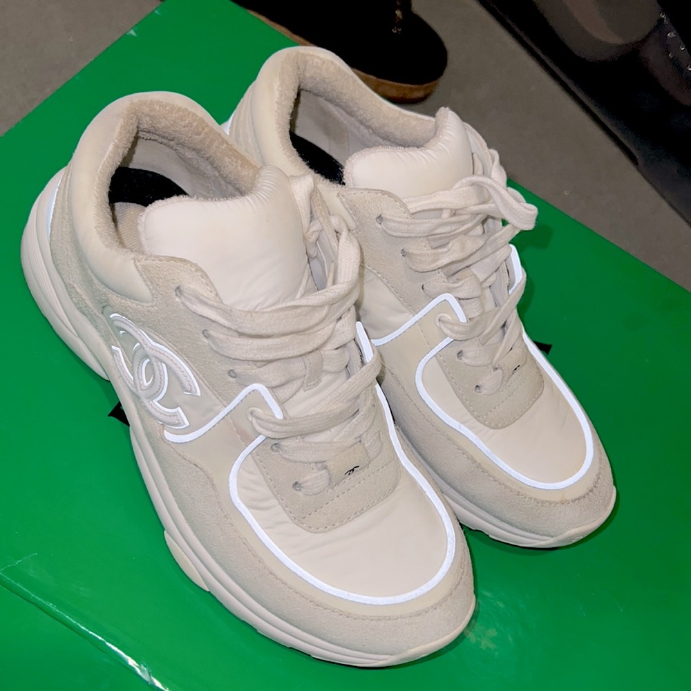 Authentic Chanel sneakers size 38